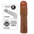 Pretty Love TPR Penis 3" Extender Sleeve